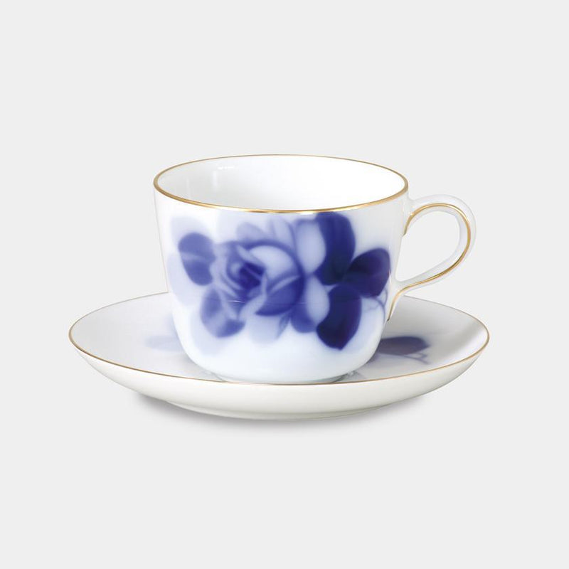 BLUE ROSE (8211) MORNING CUP & SAUCER, Coffee Cup, Tea Cup, Porcelain