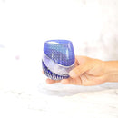 凛然 ienomiグラス 白蛇 -haku ja- (青)【切子】