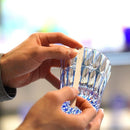 凛然 マルチグラス 凛然 -rin zen- (青藍)【切子】