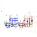 凛然 ぐいのみ 凛然 -rin zen- (赤)【切子】