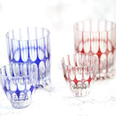 凛然 ぐいのみ 凛然 -rin zen- (赤)【切子】