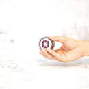 GUINOMI KIKU SHIPPO (RED), Sake Glass, rinzen Kiriko