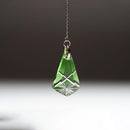 凛然 アメリカンピアス 星涙 -hoshi no namida- 2ヶ (グリーン)【切子】