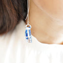 AMERICAN PIERCED EARRINGS -seika- (BULE) 2 PIECES, rinzen Kiriko