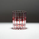 RINZEN RED, Rocks Glass, rinzen Kiriko