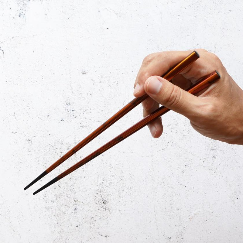 WABISABI BLACK KOHAKU (1 SET), Chopsticks, Wajima Lacquerware