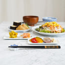 HAND-DRAWN GOLD OR SILVER LACQUR GOLD NASHIJI FUJI MATSUBARA BLACK (1 SET), Chopsticks, Wajima Lacquerware