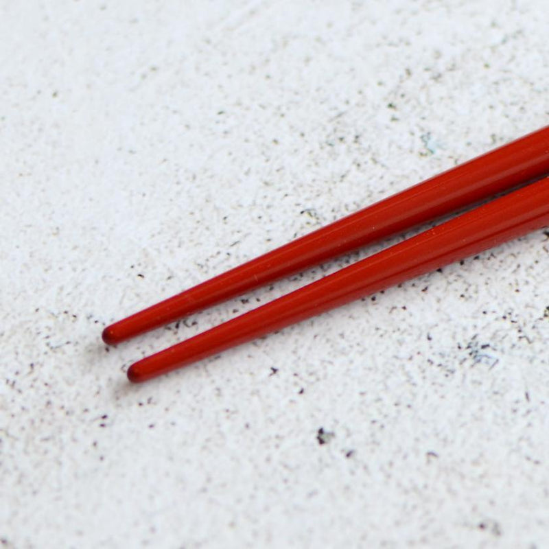HAND-DRAWN GOLD OR SILVER LACQUR PLUM RED (1 SET), Chopsticks, Wajima Lacquerware
