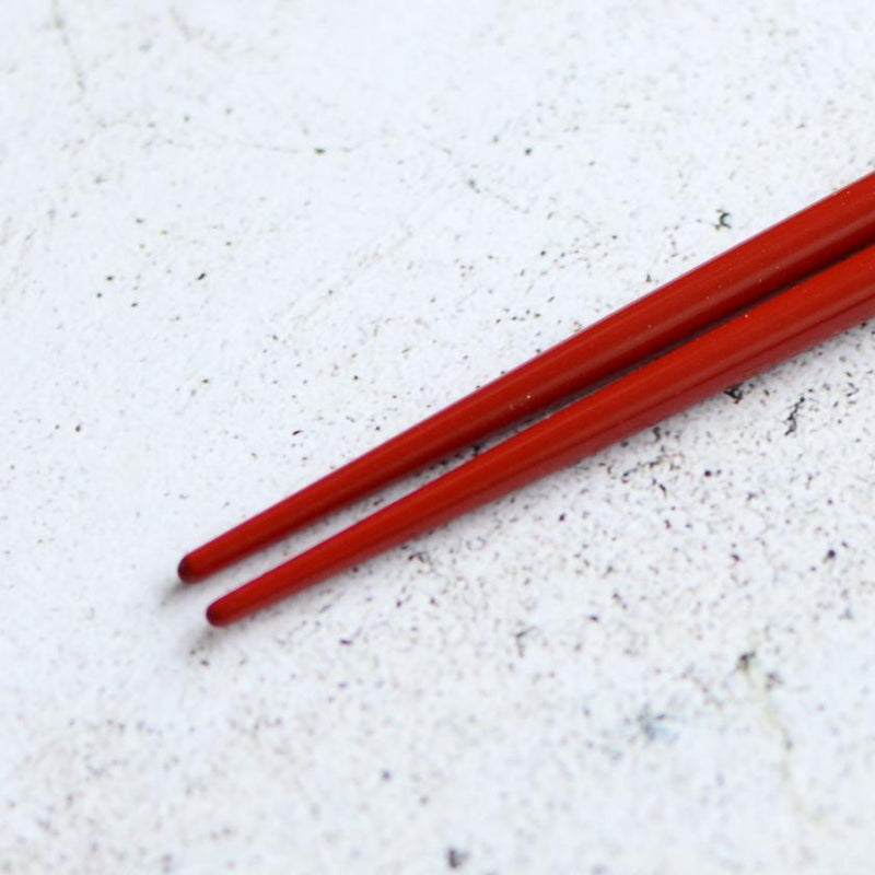 HAND CARVED CHINKIN DRAGONFLY RED (1 SET), Chopsticks, Wajima Lacquerware