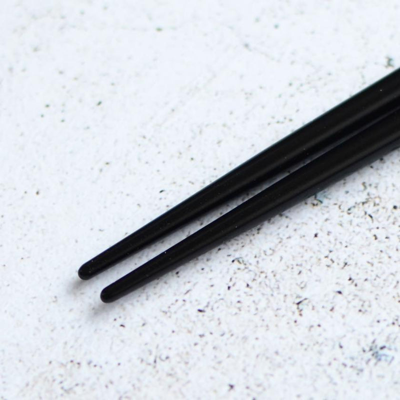 HAND CARVED CHINKIN DRAGONFLY BLACK (1 SET), Chopsticks, Wajima Lacquerware