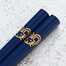 JAPANESE ZODIAC RAT BLUE FOR CHILDREN (1 SET), Chopsticks, Wajima Lacquerware