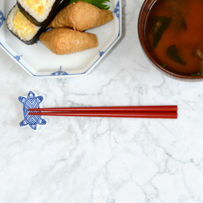 JAPANESE ZODIAC OX RED FOR CHILDREN (1 SET), Chopsticks, Wajima Lacquerware