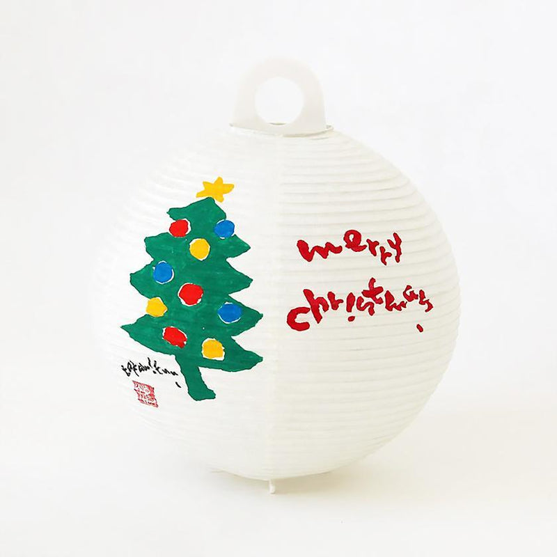 CHRISTMAS, Letter Lantern, Gifu Chochin