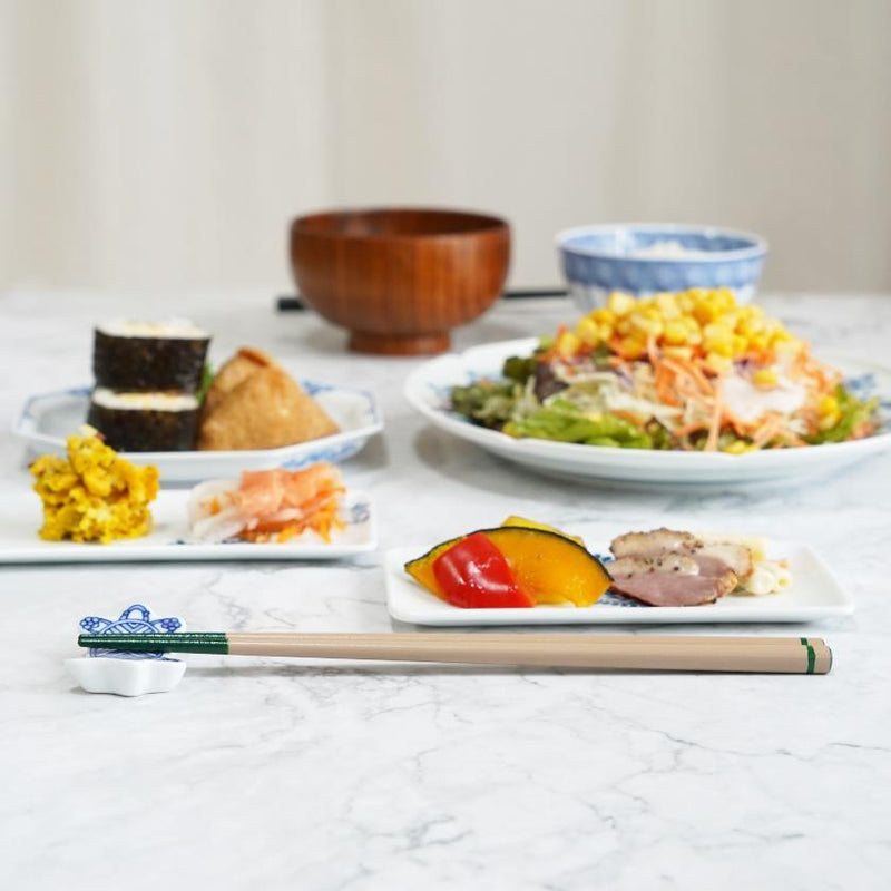 KOMA GREEN (1 SET), Chopsticks, Wajima Lacquerware
