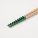 KOMA GREEN (1 SET), Chopsticks, Wajima Lacquerware