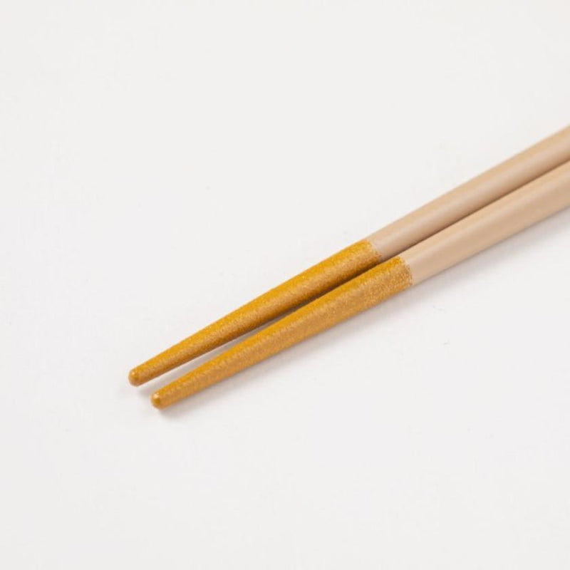 KOMA YELLOW (1 SET), Chopsticks, Wajima Lacquerware