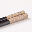 KAZE BLACK (1 SET), Chopsticks, Wajima Lacquerware