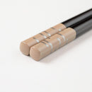 KAZE BLACK (1 SET), Chopsticks, Wajima Lacquerware