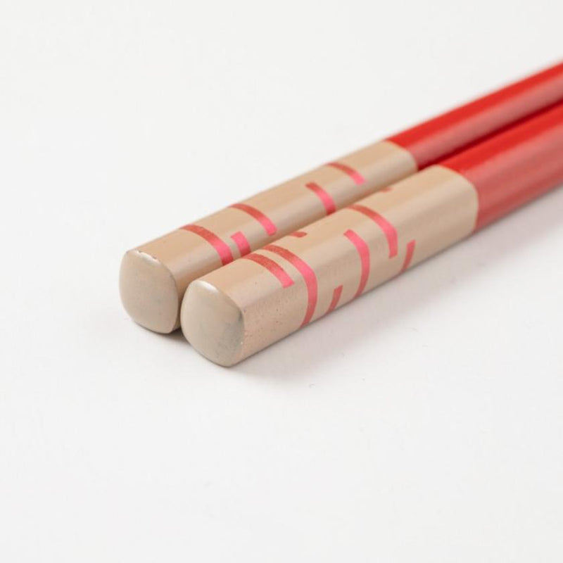 KAZE RED (1 SET), Chopsticks, Wajima Lacquerware