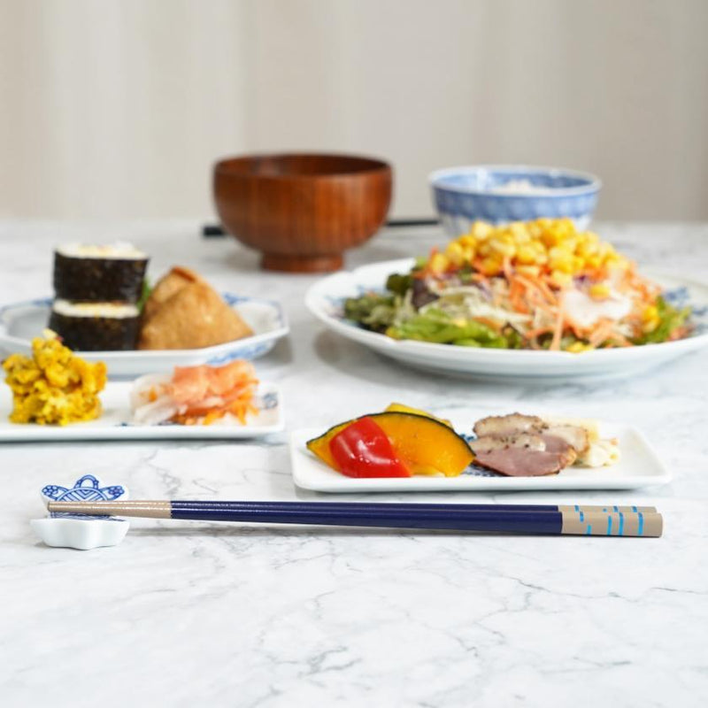 KAZE BLUE (1 SET), Chopsticks, Wajima Lacquerware