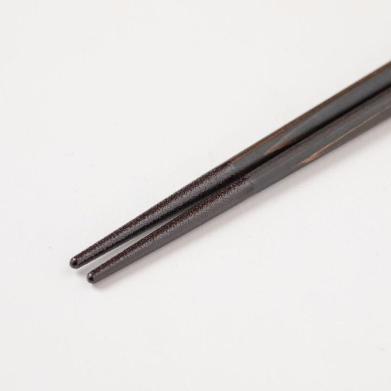 MIZUTAMA BLACK (1 SET), Chopsticks, Wajima Lacquerware