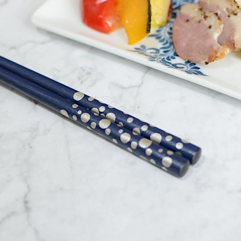 MIZUTAMA BLUE (1 SET), Chopsticks, Wajima Lacquerware