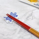 十八膳 箸 凛 あかがね・黄 (1膳)【漆 拭き漆 真塗】