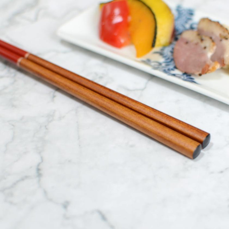 RIN AKAGANE BROWN (1 SET), Chopsticks, Wajima Lacquerware