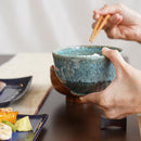 梅里窯 令和茶碗 碧緑唐津【大谷焼】