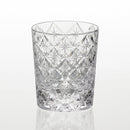 WHISKEY GLASS CIRCLE MESH by Satoshi Nabetani, Master of Traditional Crafts, Rocks Glass, Edo Kiriko, Kagami Crystal