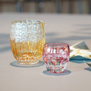 SAKE CUP CHERRY by Satoshi Nabetani, Master of Traditional Crafts, Sake glass, Edo Kiriko, Kagami Crystal