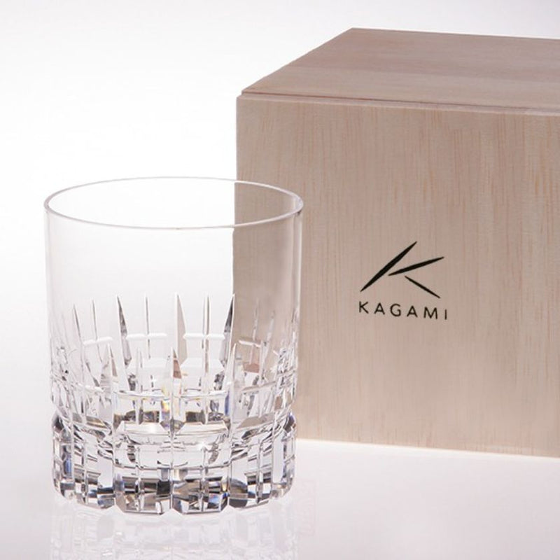 [ROCKS GLASS] WHISKEY GLASS C | EDO CUT GLASS | KAGAMI CRYSTAL