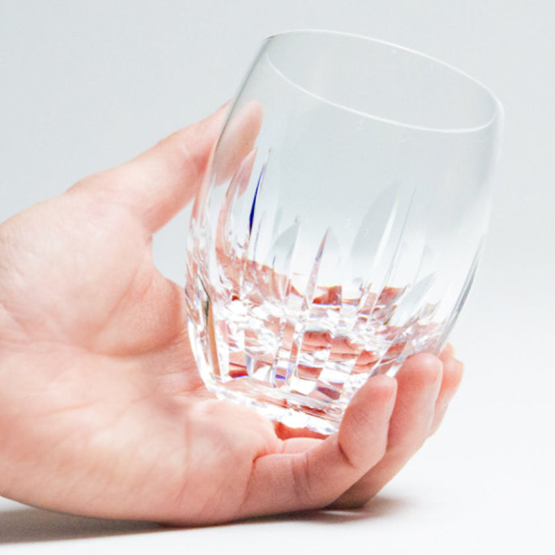 WHISKEY GLASS D, Rocks Glass, Edo Kiriko, Kagami Crystal