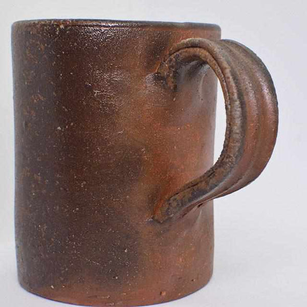 Goma Bizen Ware Beer Mug Set by Hozan | Japan Objects Store